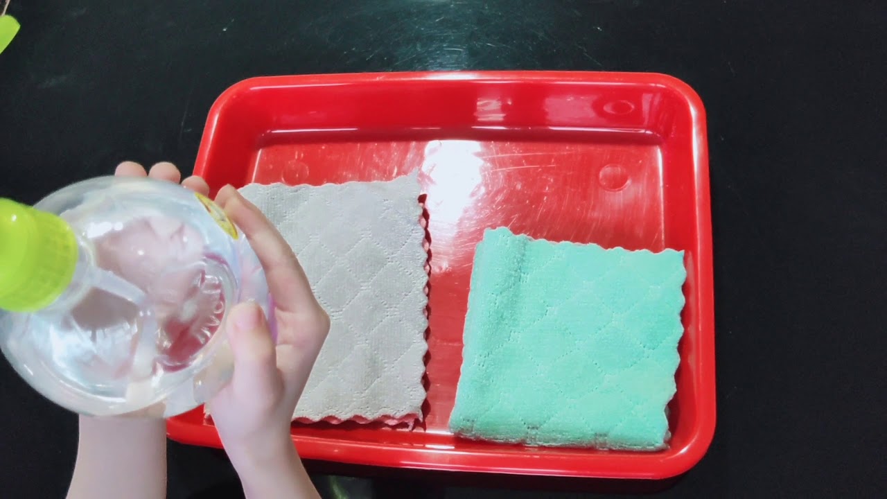 Wipe The Table - Practical Life #Kindergarten