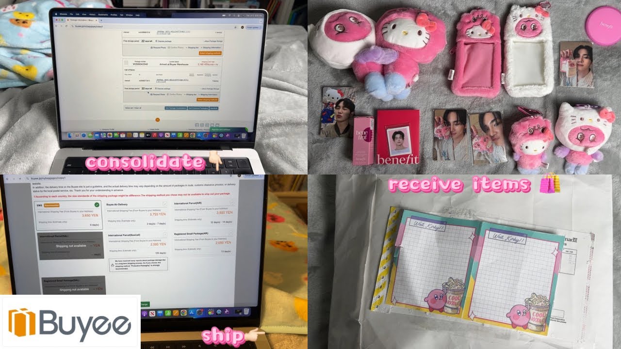Consolidate, ship and receive my items from Mercari Japan using Buyee 🛍️ (How to + Haul)