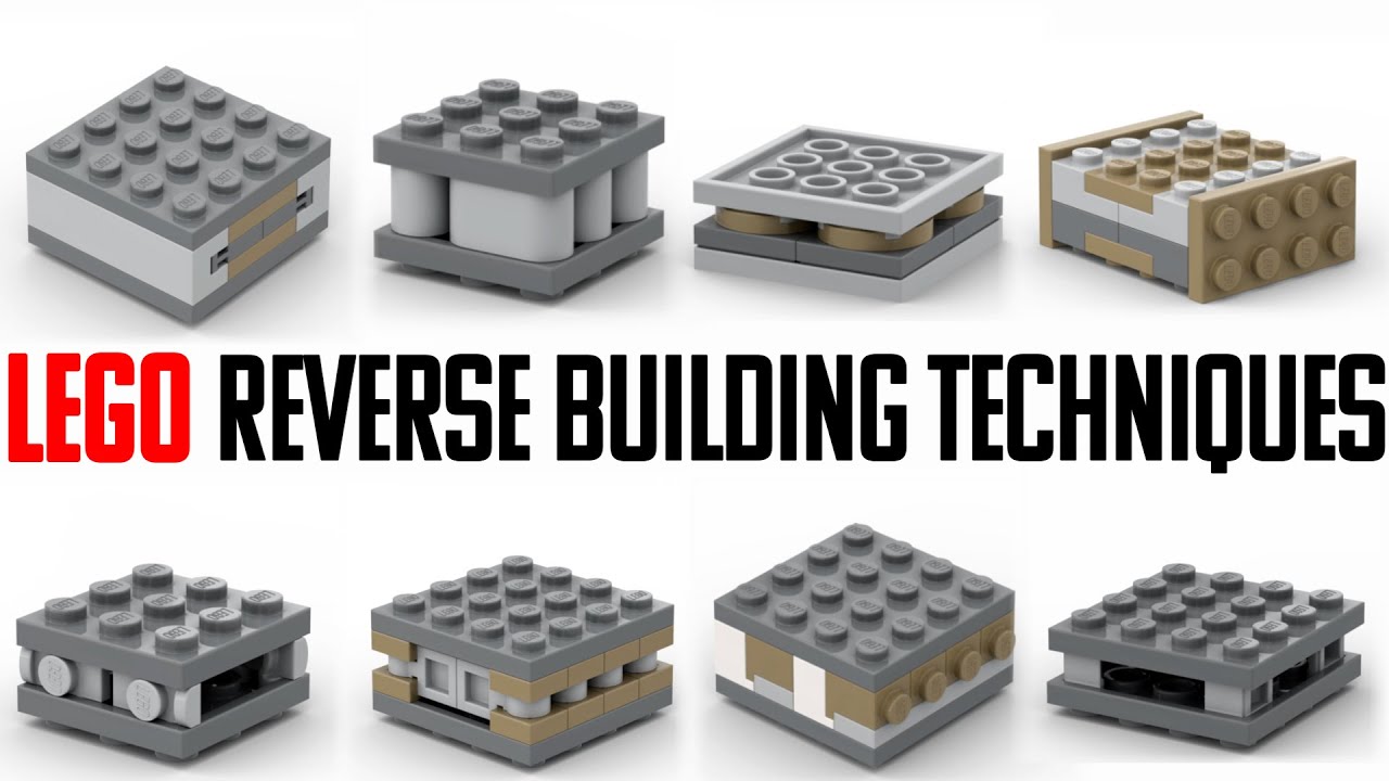 Lego Tips: Reverse Building Tecniques