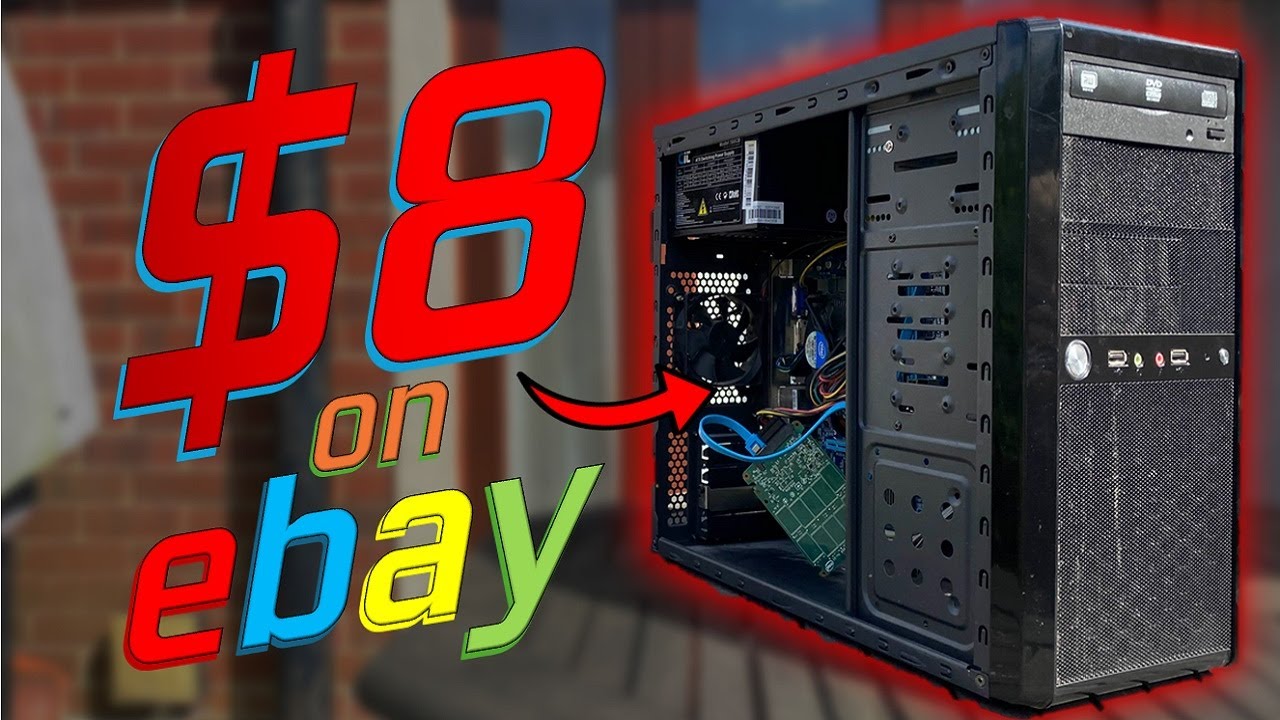 I Bought an $8 CUSTOM PC on Ebay...