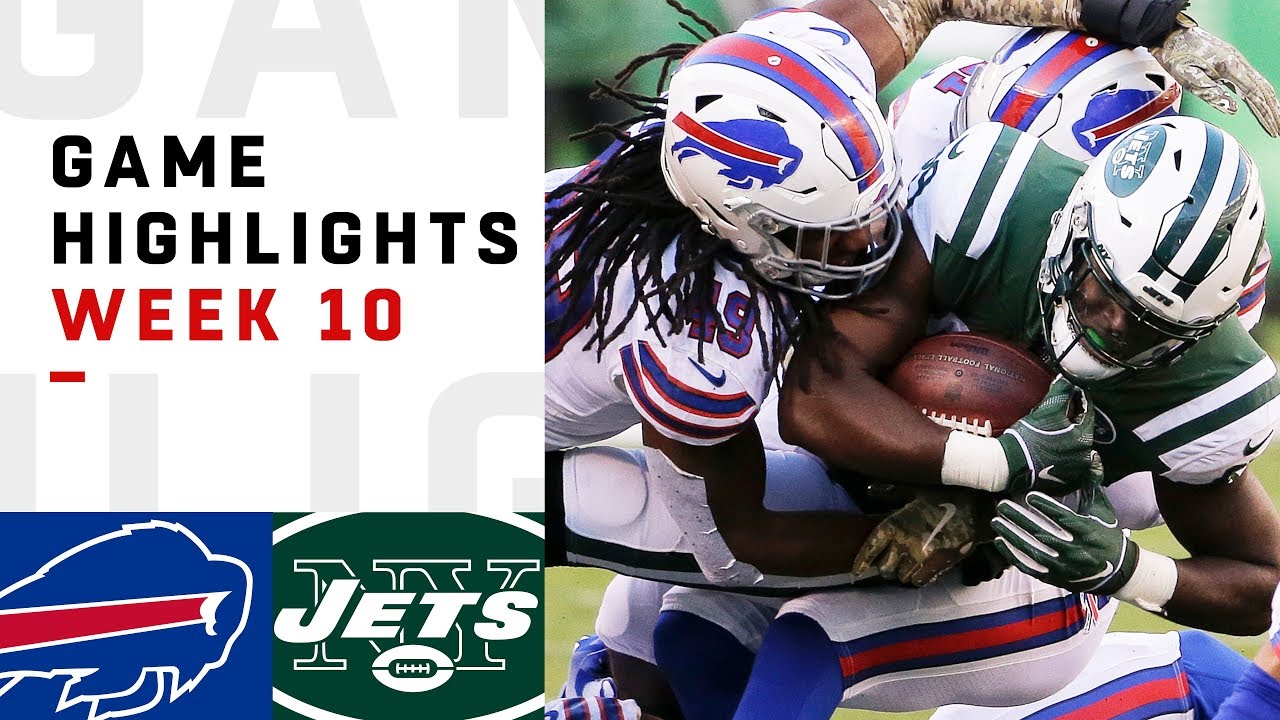Bills vs. Jets Week 10 Highlights | NFL 2018