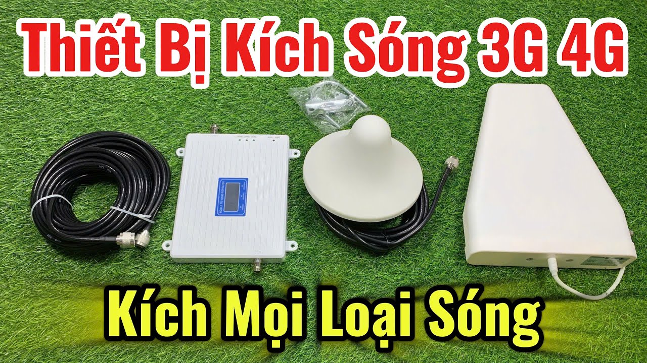 Máy Kích Sóng Điện Thoại - Ở Đâu Sóng Yếu KÉM CHẬP CHỜN Thì Không Nên Bỏ Qua Video Này ???