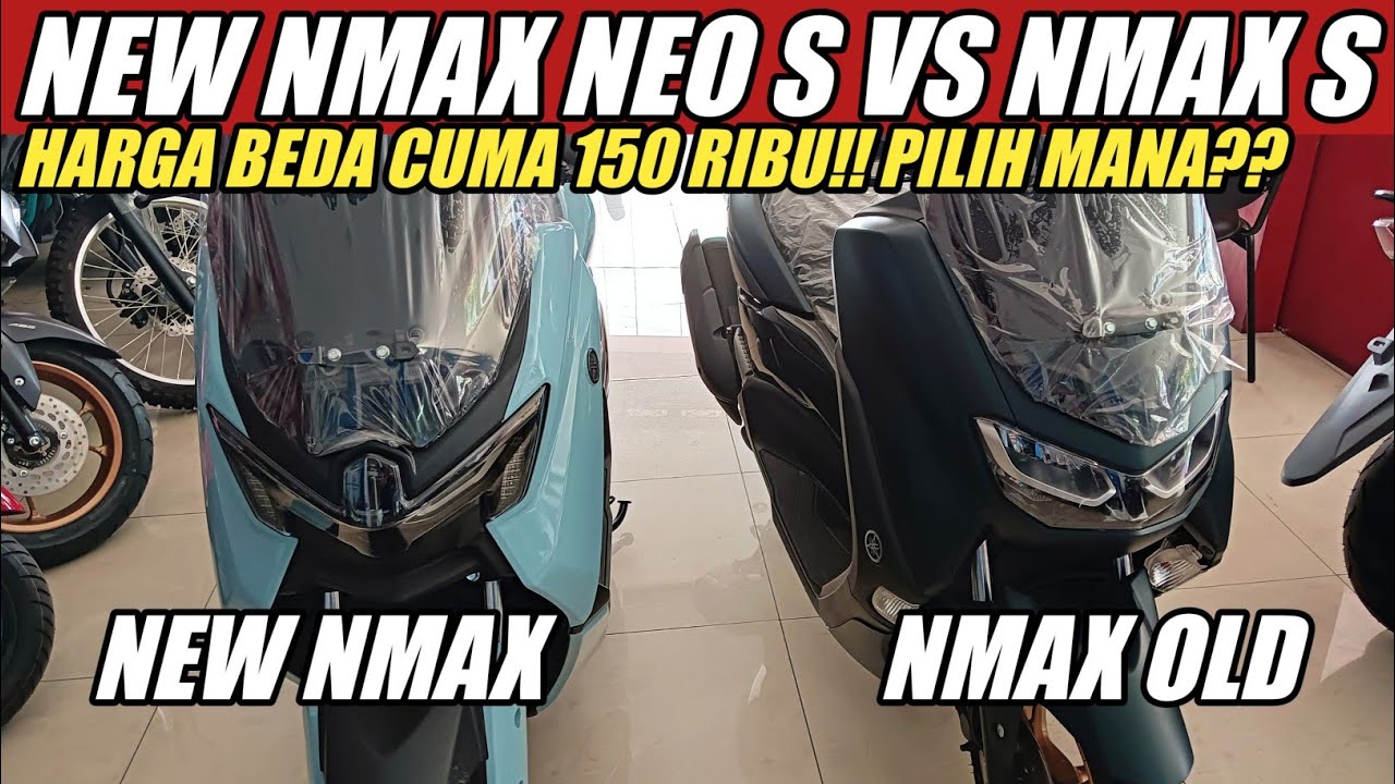 INI BEDANYA NEW NMAX NEO S 2024 VS NMAX S OLD 2023! LEBIH BAIK MANA?