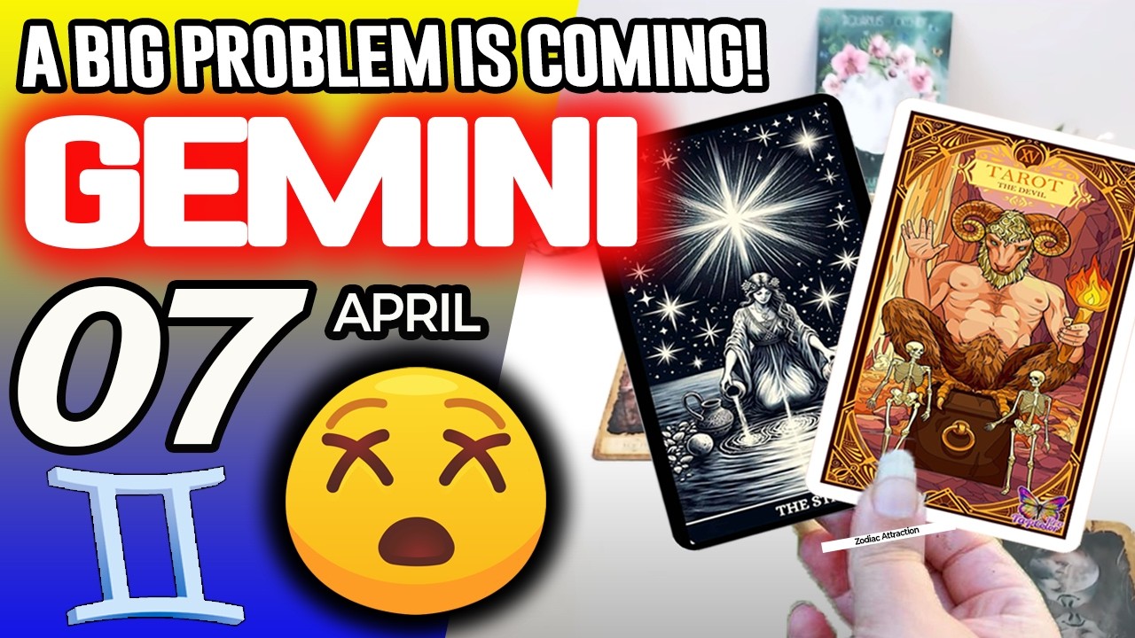 Gemini ♊😖A BIG PROBLEM IS COMING❗😡 horoscope for today APRIL 7 2026 ♊ #gemini tarot APRIL