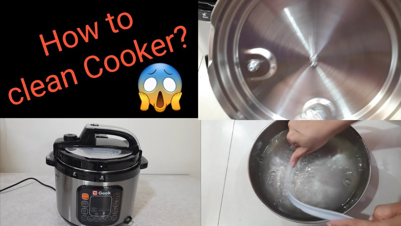 How to clean Electric Pressure Cooker After Use | How to wash Electric Pressure Cooker | NikGoals