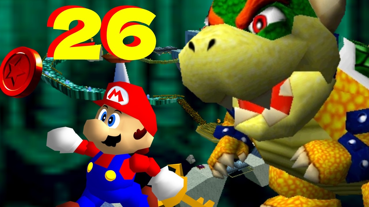 Showdown in Bowser's Dark World || Mario 64 Part 26