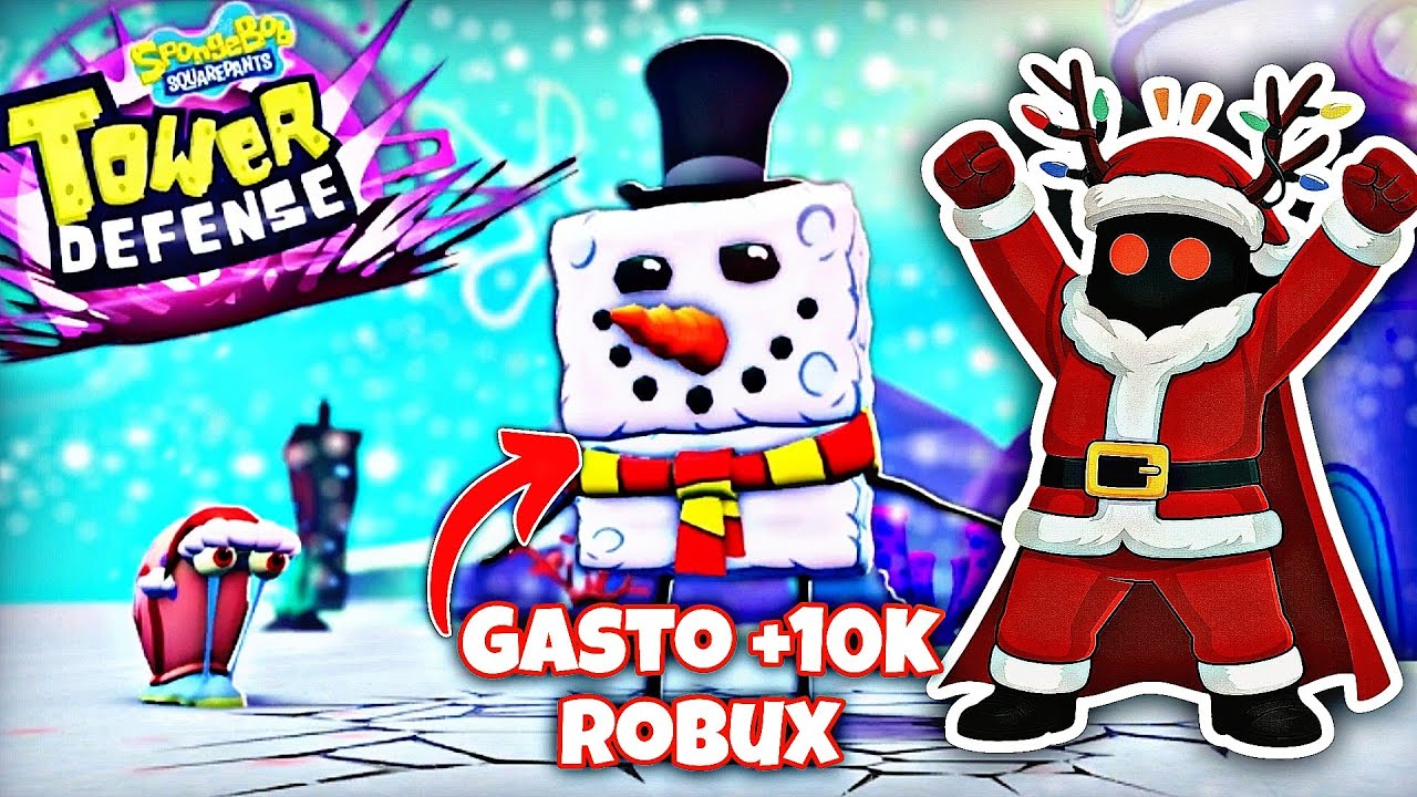 Nueva actualizacion con prismático! Gasto +10k robux y consigo SW 🤯 | SBTD(Bob Esponja TD)en Español