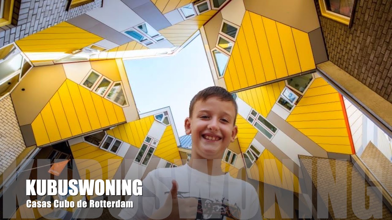 KUBUSWONING o CASAS CUBO - Rotterdam en 4k