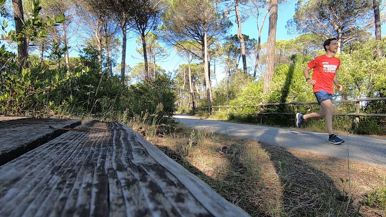 Correre al Camping Cieloverde - Marina di Grosseto - Il mare in Maremma