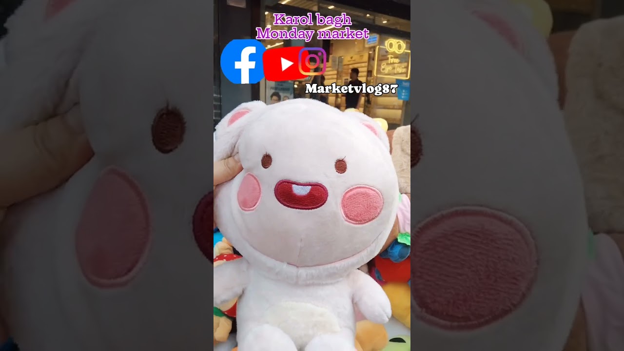 wholesale soft toys #karolbaghmondaymarket #dehlimarket #marketvlog87 #softtoys #youtubeshorts