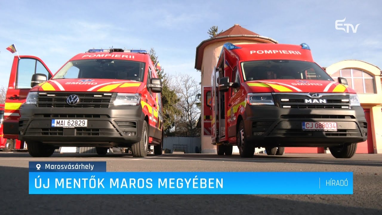 Új mentők Maros megyében – Erdély TV