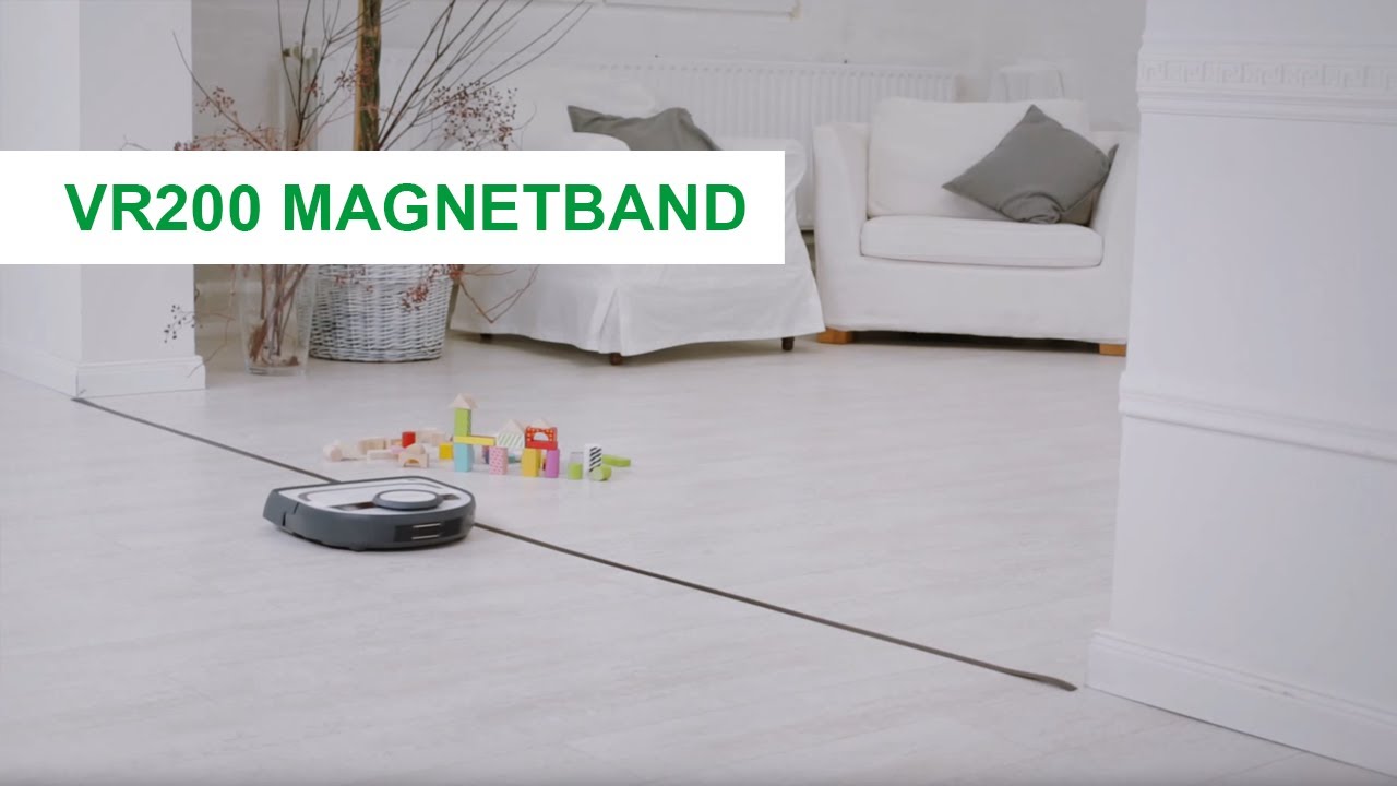 Anleitung | VR200 Saugroboter: Magnetband anbringen