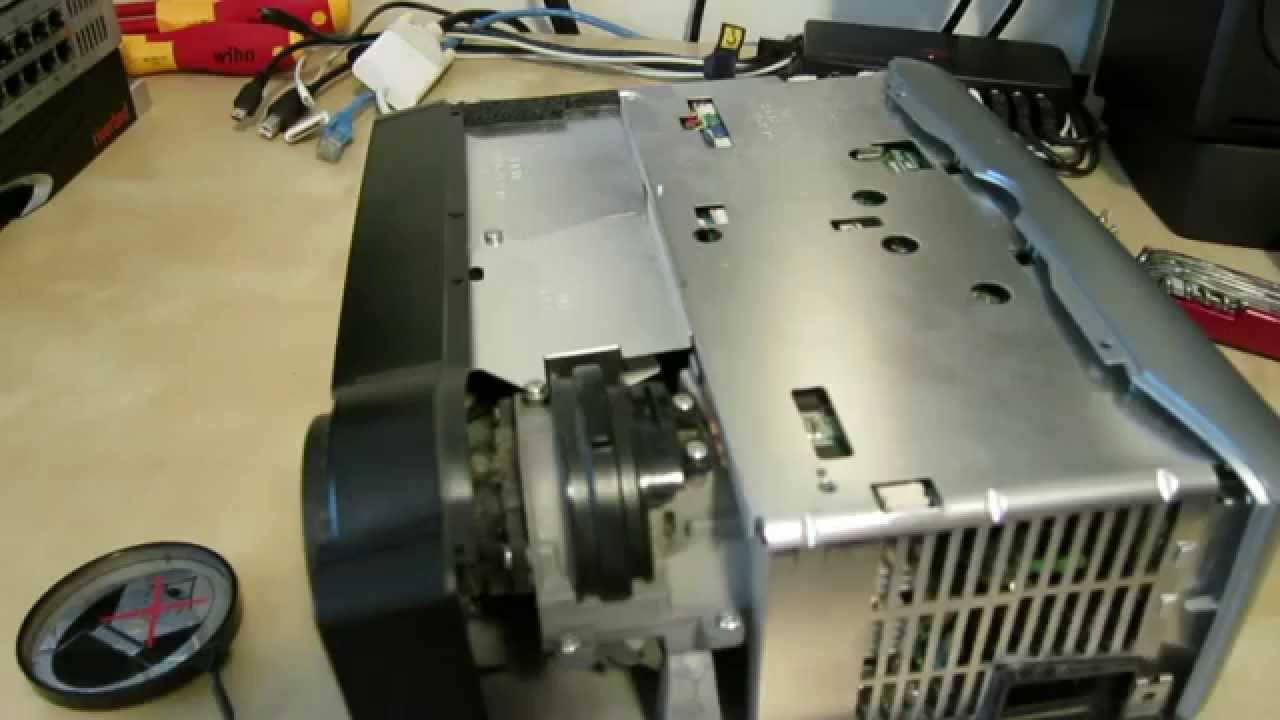 Optoma EP716 DLP Projector Partial Teardown and Cleaning