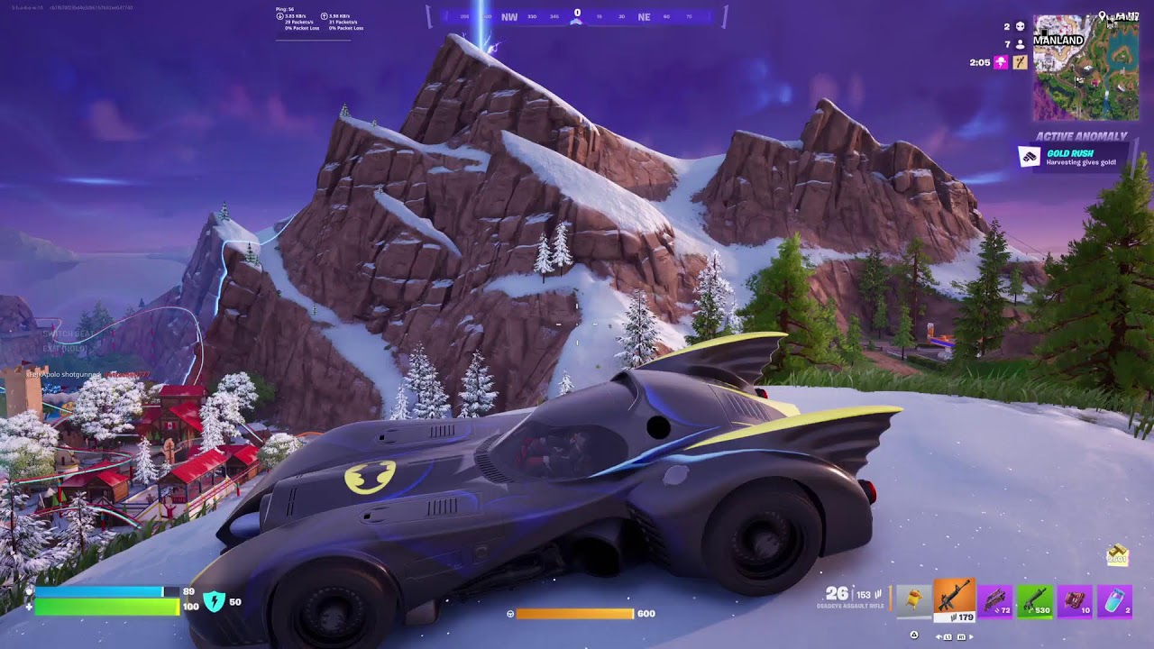 Playing Fortnite