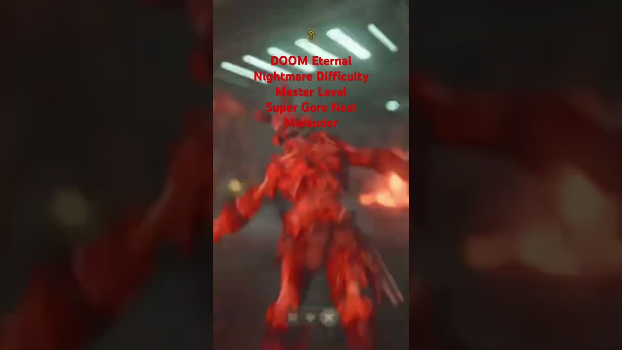 #DOOMEternal #NightmareDifficulty #MasterLevel #SuperGoreNest #Marauder #idSoftware #Bethesda #DOOM
