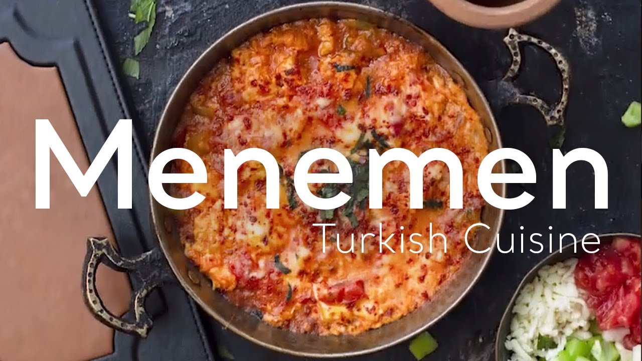 Delicious Menemen at Home | Turkish Cuisine | Go T&uuml;rkiye