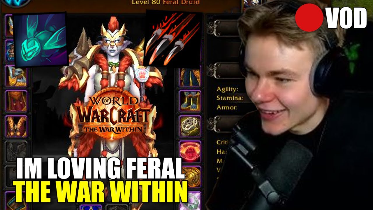 Feral Druid Bleeds Are BACK In The War Within! (FULL VOD)