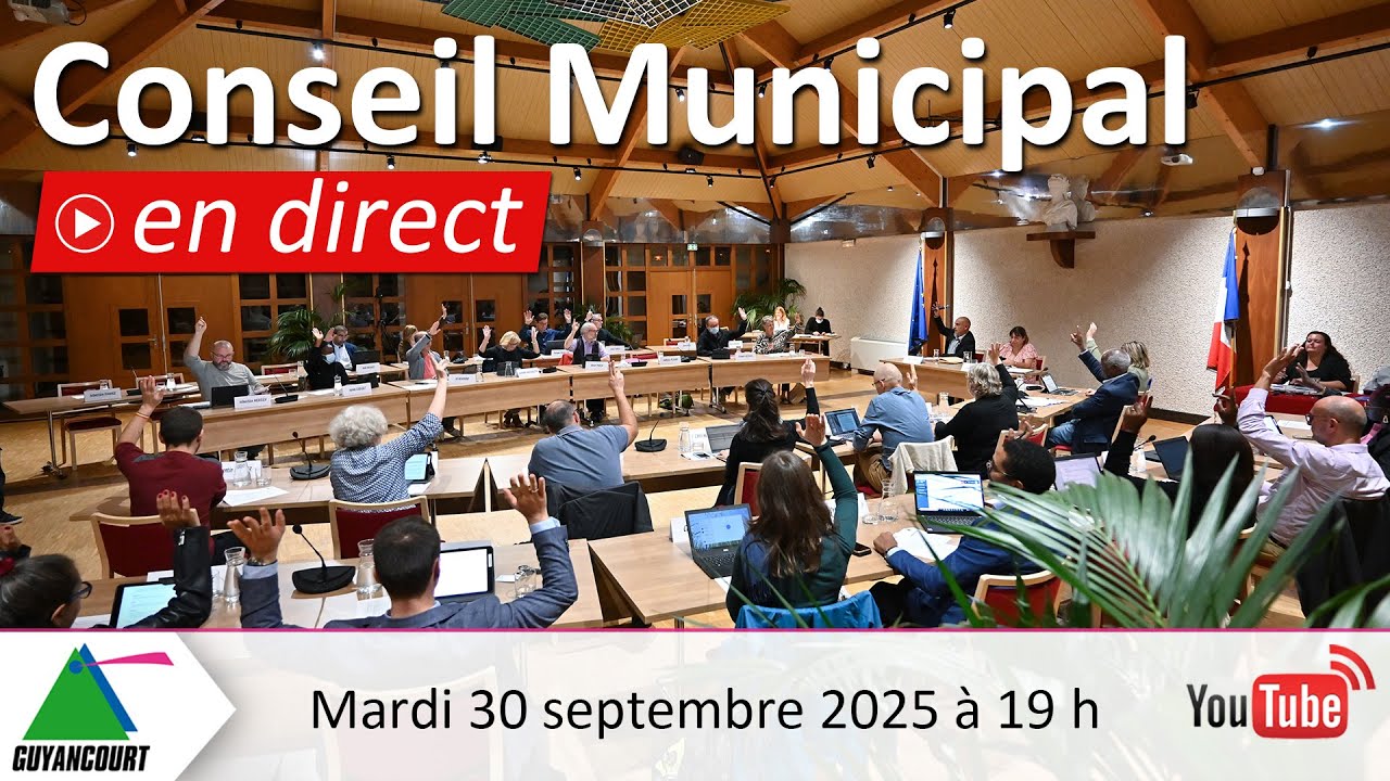 Conseil Municipal du 30 septembre 2025