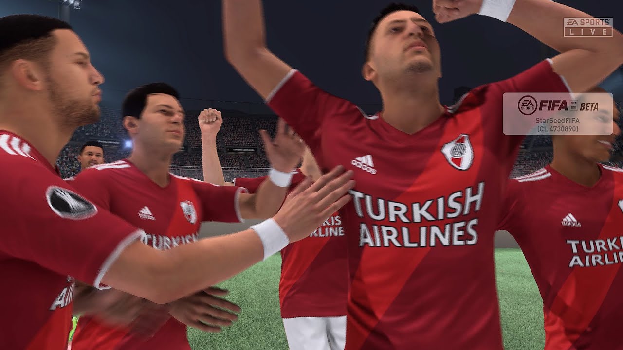 FIFA 22 BETA Gameplay - River Plate vs Junior (Copa Libertadores) (Old Gen)