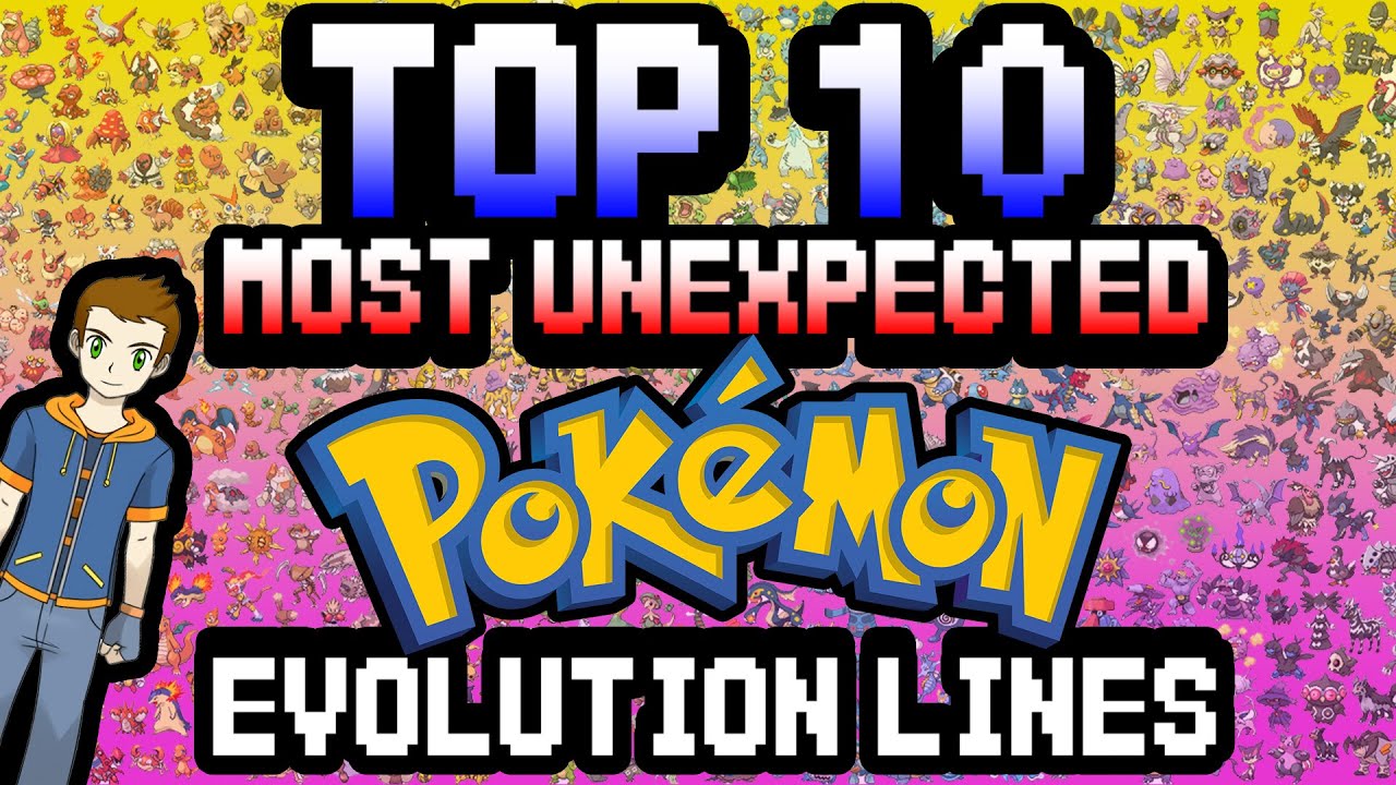Top 10 Unexpected Pokemon Evolution Lines