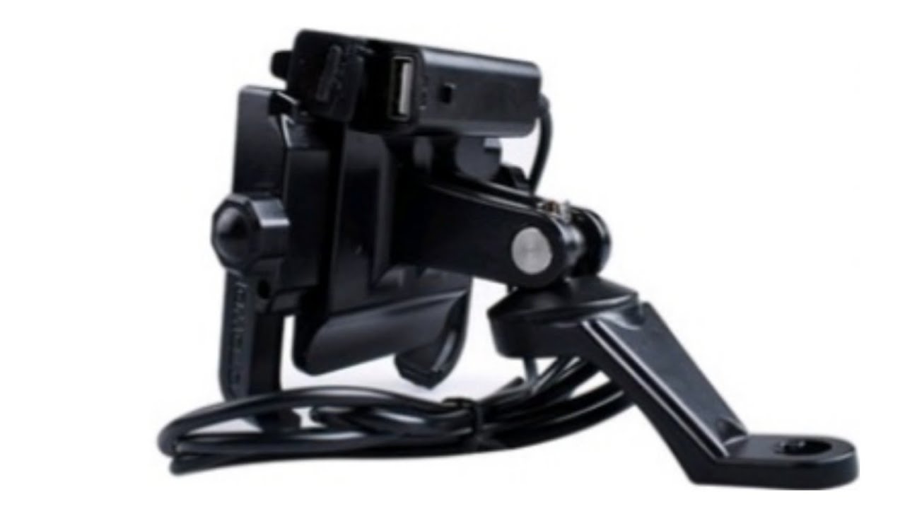INSTALLING cellphone holder w/charger, YAMAHA  MIO i 125  TUTORIAL by alvin technology technique
