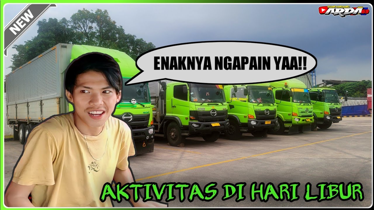 AKTIVITAS SUPIR DI HARI LIBUR😬 Arda_An69