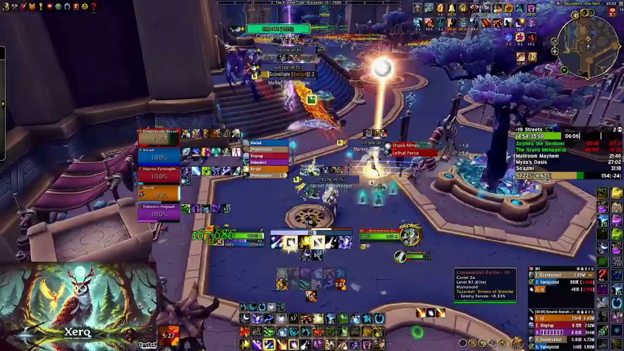 Pug Climb S3! +19 Tazavesh: Streets of Wonder - Balance Druid PoV