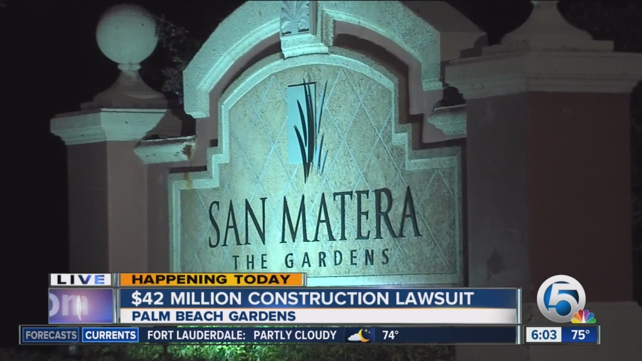 $42M lawsuit filed against developer of Palm Beach Gardens community