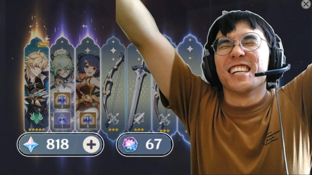 Pulling for Varka. Genshin Impact v 6.4 Wish Banner.