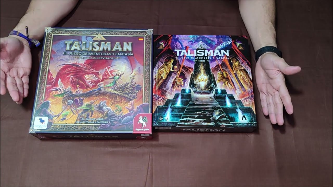 Unboxing y comparación entre TALISMÁN 5º Edición Vs 4ª Edición + Expasiones!!!