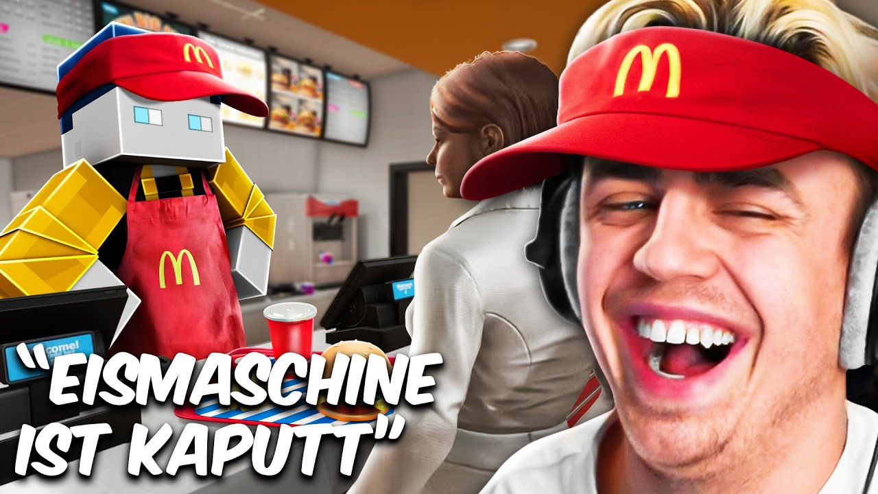 Wir packen die Fritten in die T&uuml;te im Fast Food Simulator...