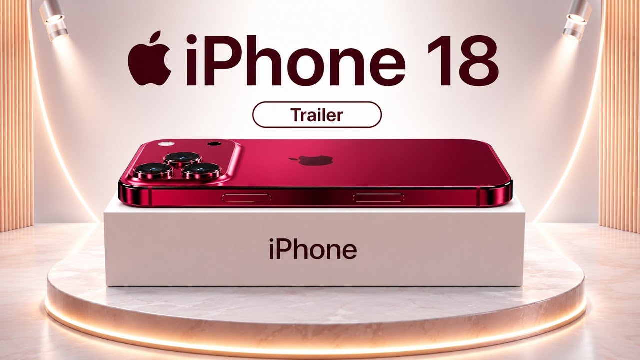 iPhone 18 Pro: официальный трейлер, дизайн и внешний вид