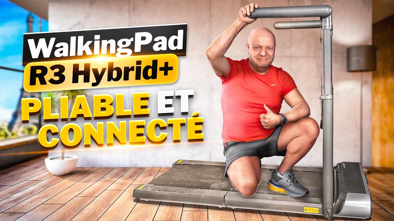 WalkingPad R3 Hybrid+ ce tapis de course pliable et connecté est TOP !
