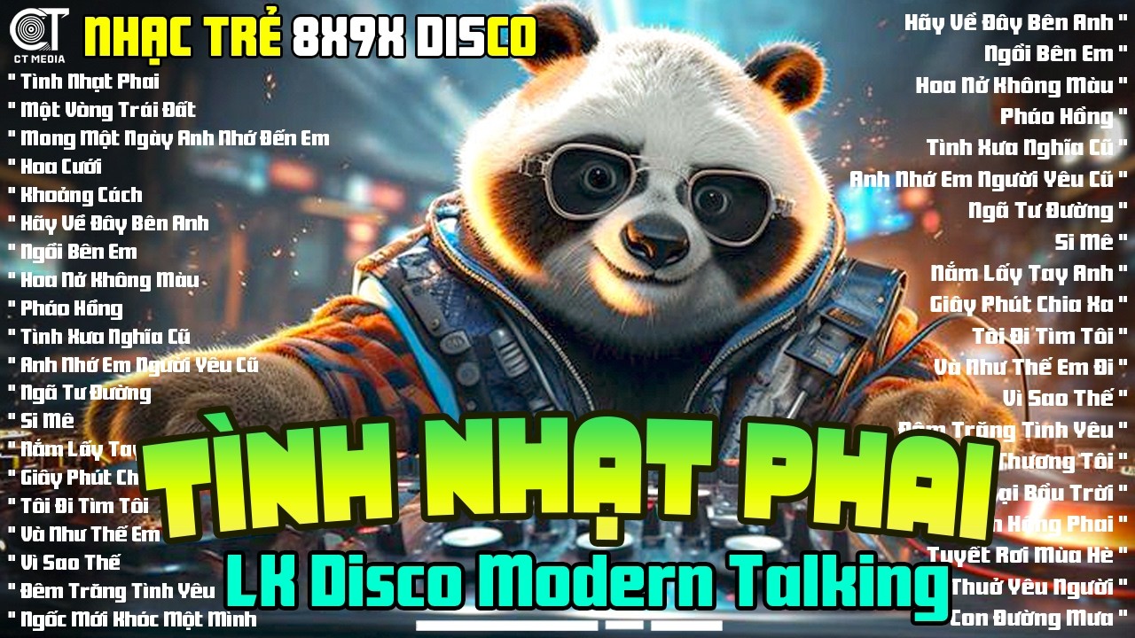 LK Modern Talking Disco Hải Ngoại Gây Nghiện - Album Nhạc Trẻ Đời Đầu 8x9x Vang Bóng Một Thời