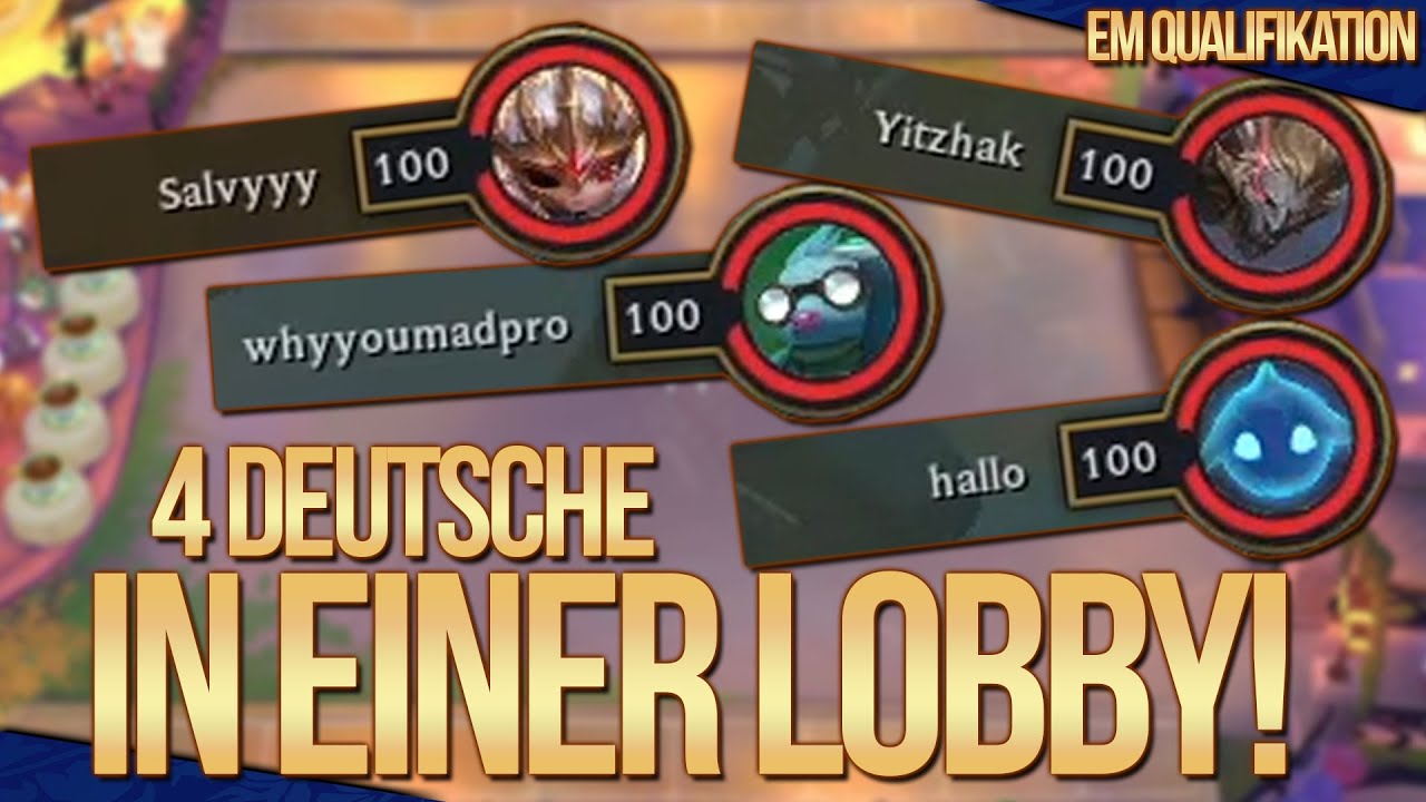 4 (!) Deutsche in EINER Lobby! | EM Quali 1 - Game 3 Day 1
