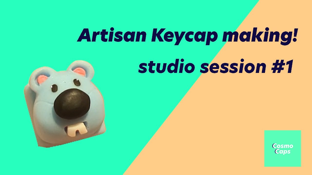 Making Artisan Keycaps! Studio Session #1