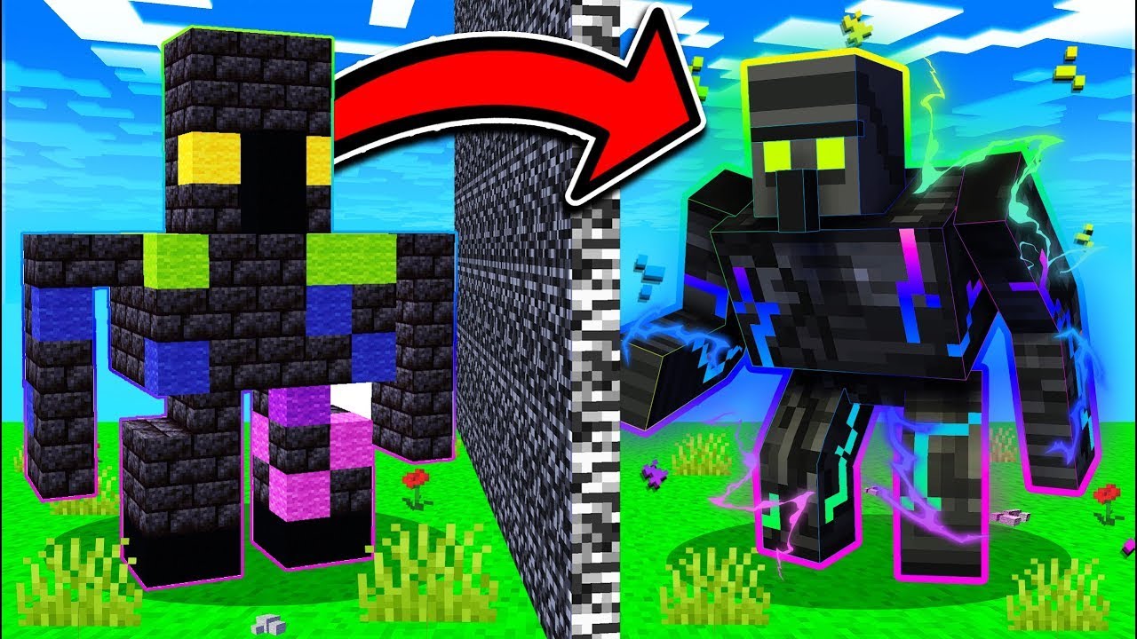 Minecraft MOB BATTLE, aber WAS ICH BAUE ERSCHEINT zum LEBEN! 😍