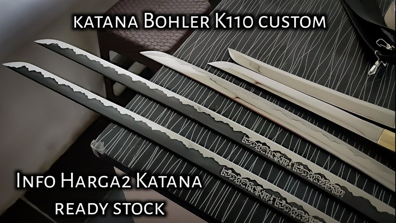 Bisa Custom Sesuai Selera. Pedang Katana made in Cibatu