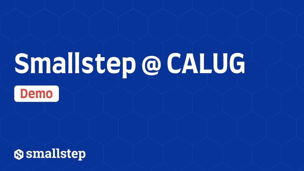 Smallstep @ CALUG