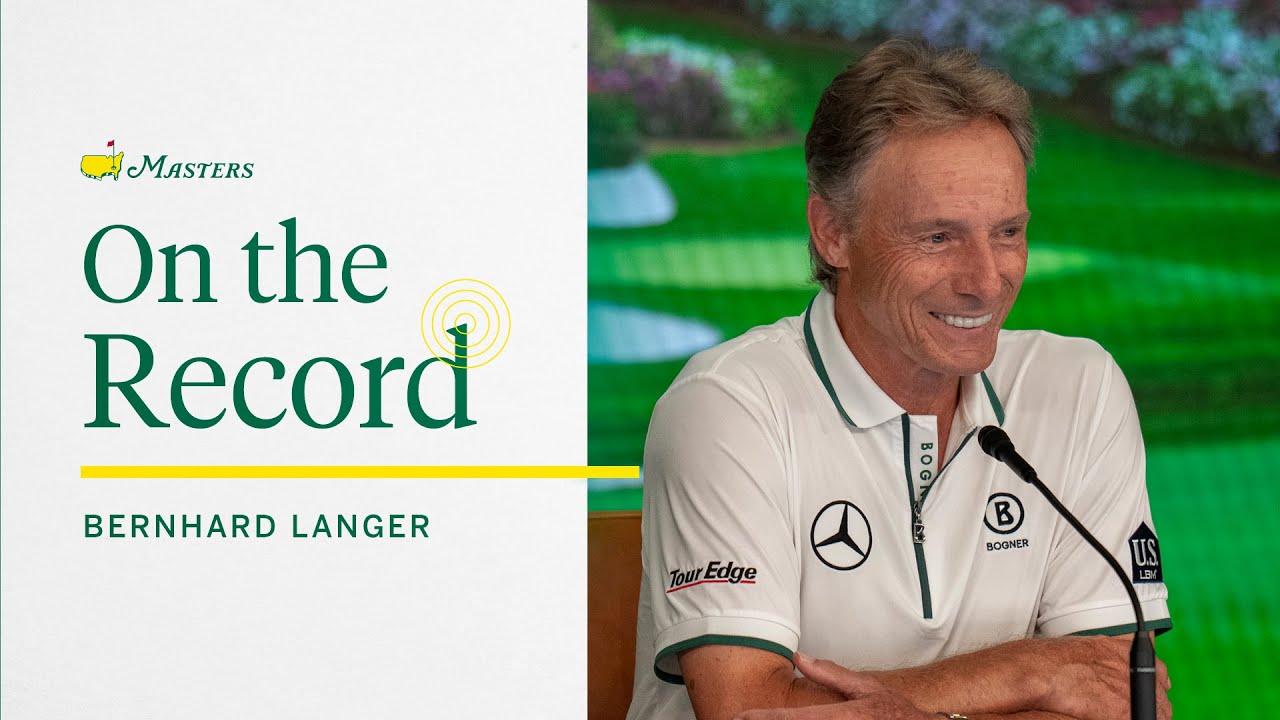 Bernhard Langer Says Goodbye To Augusta National | The 2025 Masters