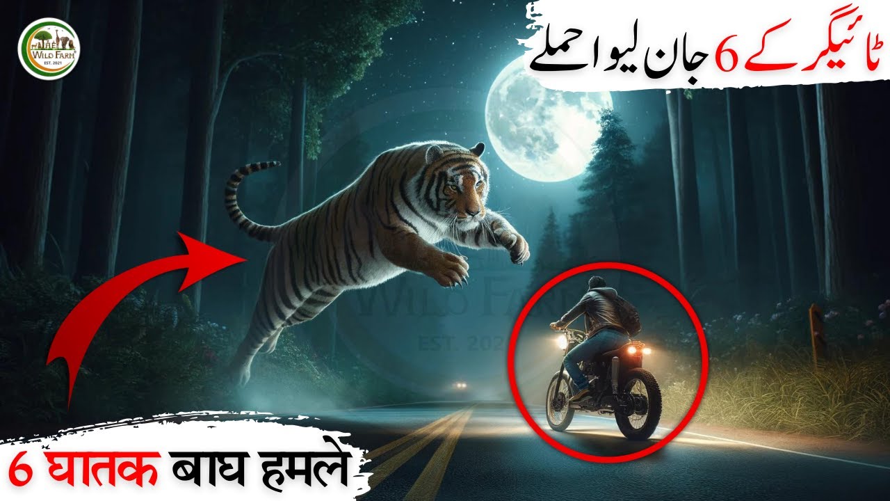 Shocking Footage 6 Tiger Encounters You Won't Believe | Tiger Encounters in the Wild