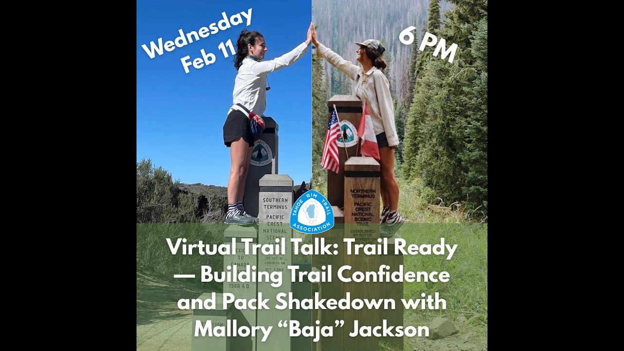 Virtual Trail Talk: Building Trail Confidence & Pack Shakedown