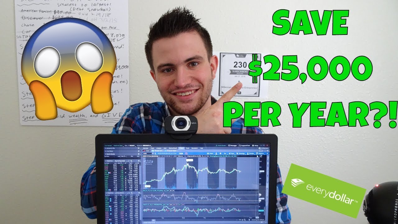 How I Save $25,000 Per Year at 22 Years Old |Saving Money in Your 20s