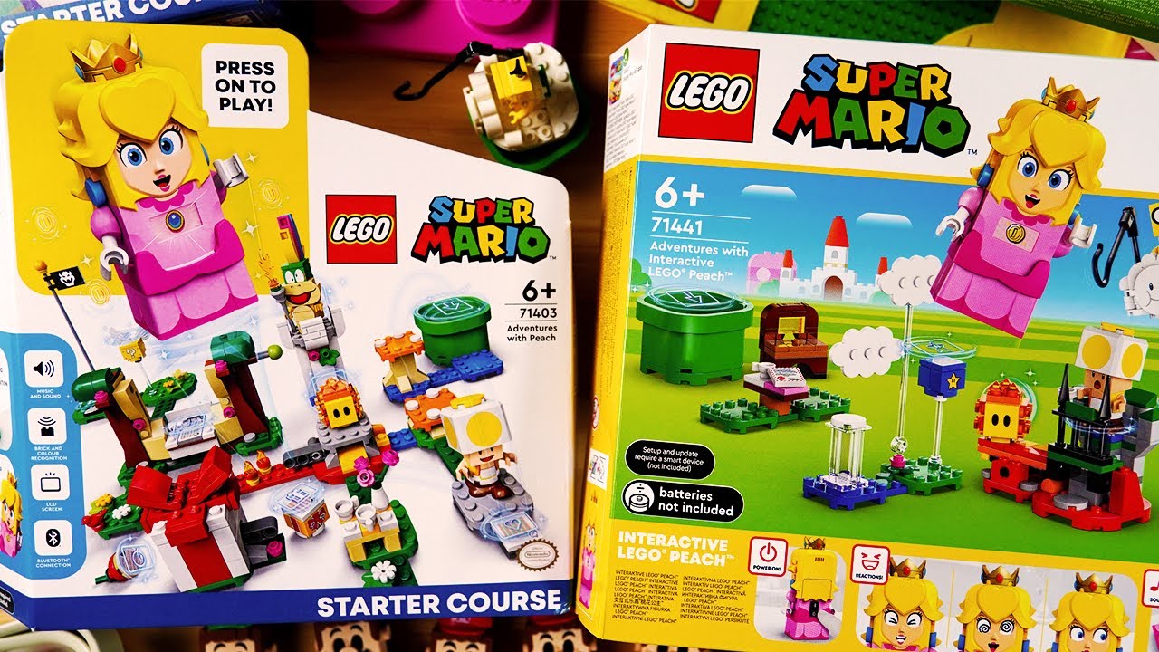 【New and Old】Adventures with Interactive LEGO® Peach™ 71441 Adventures with Peach 71403