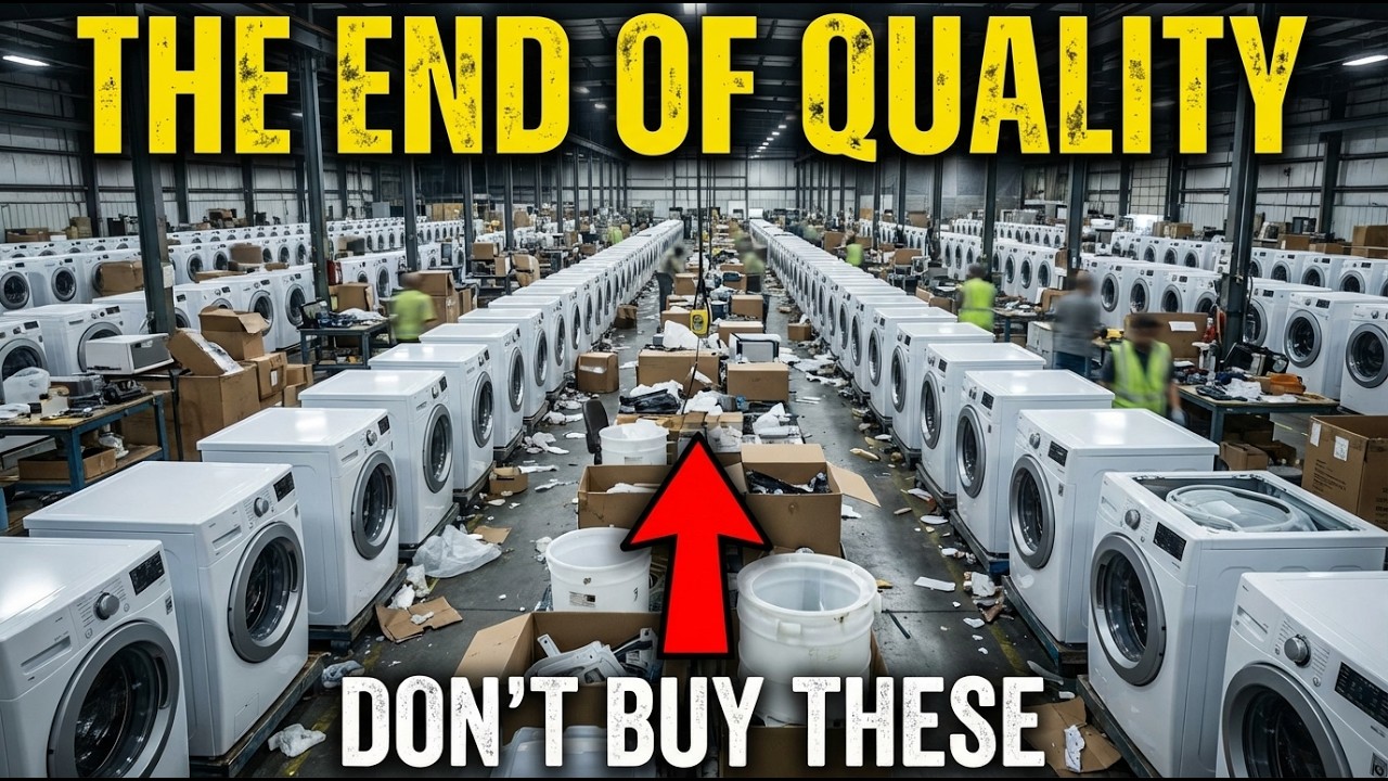 Why 90% of New Washing Machines Are Garbage (The Factory Secret)