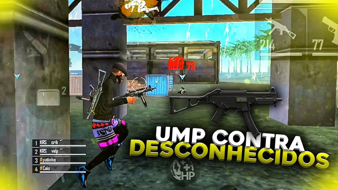 UMP de Android ✨ Highlights em 4x4 ! 🥋 Redmi Note 8 FREEFIRE