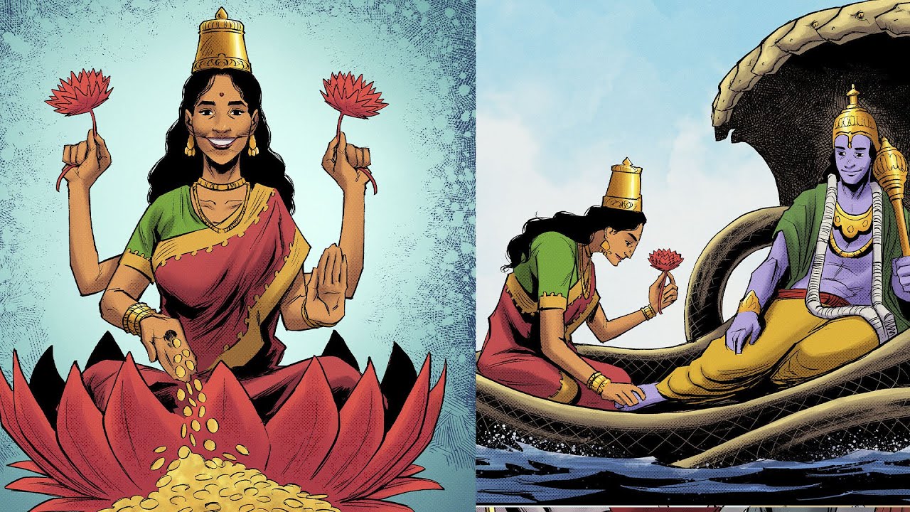 The Goddess of Wealth and Prosperity in Hindu Mythology - Lakshmi