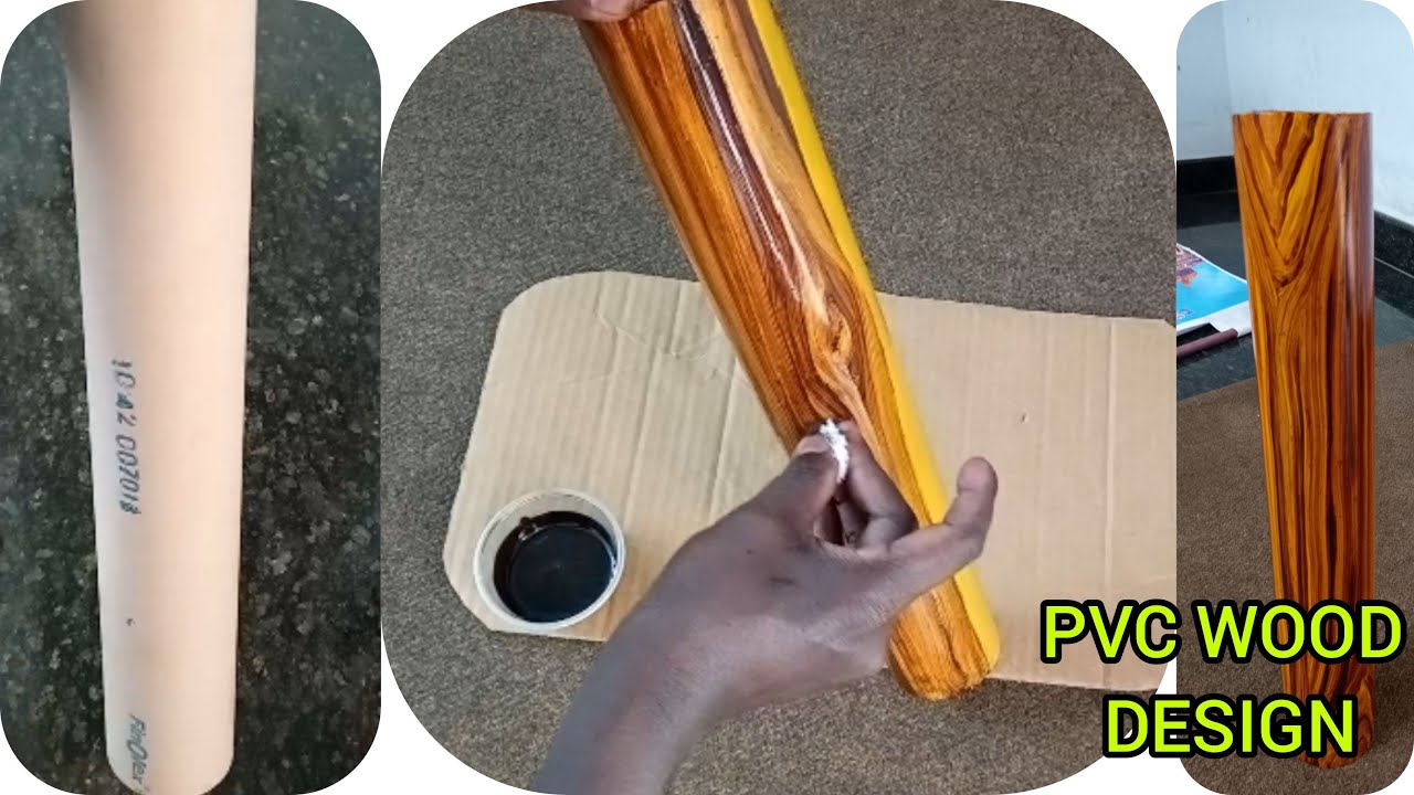PVC PIPE TO WOOD DESIGN