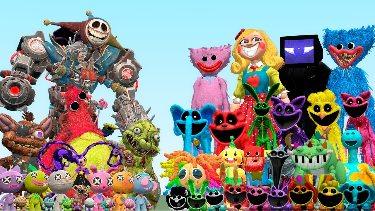 POPPY PLAYTIME CHAPTER 5 VS POPPY PLAYTIME CHAPTER 4 (Garry's Mod)