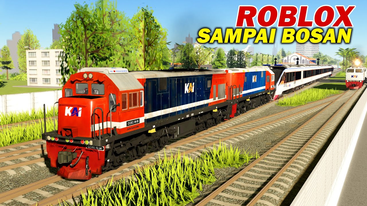 Dinas Kereta Api Di Roblox | Pasti Seru Banget